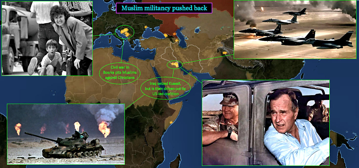 Gulf War, <i>Desert Storm</i>, 1990-91